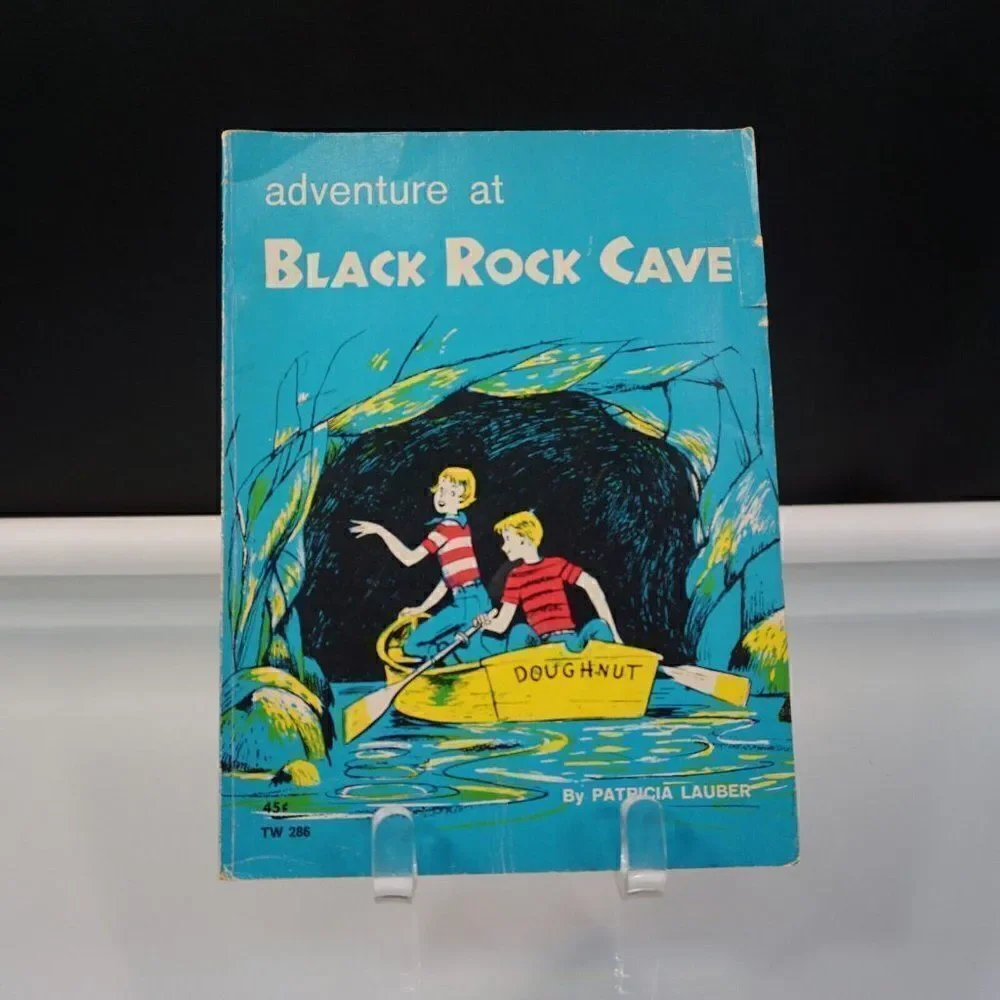 Adventure At Black Rock Cave Patricia Lauber 1970 Scholastic Paperback 13 Print